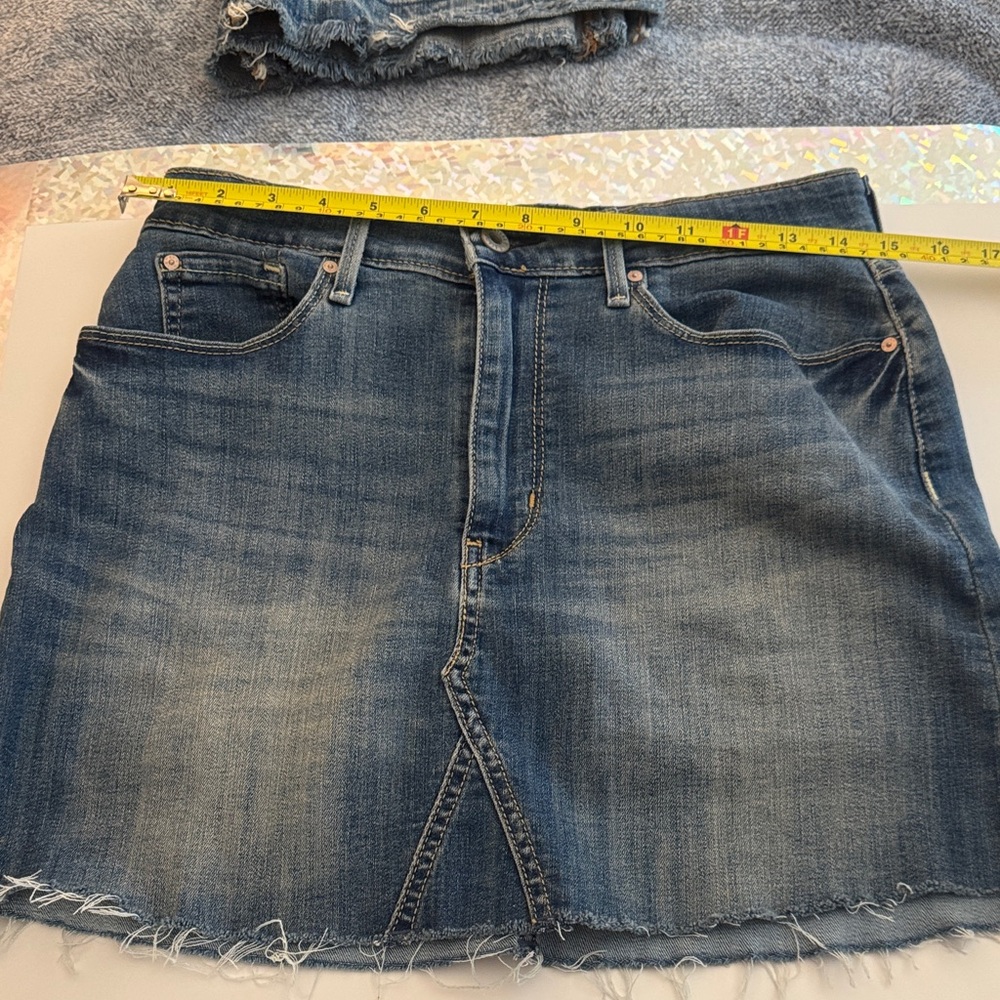 Denim Blue Skirt